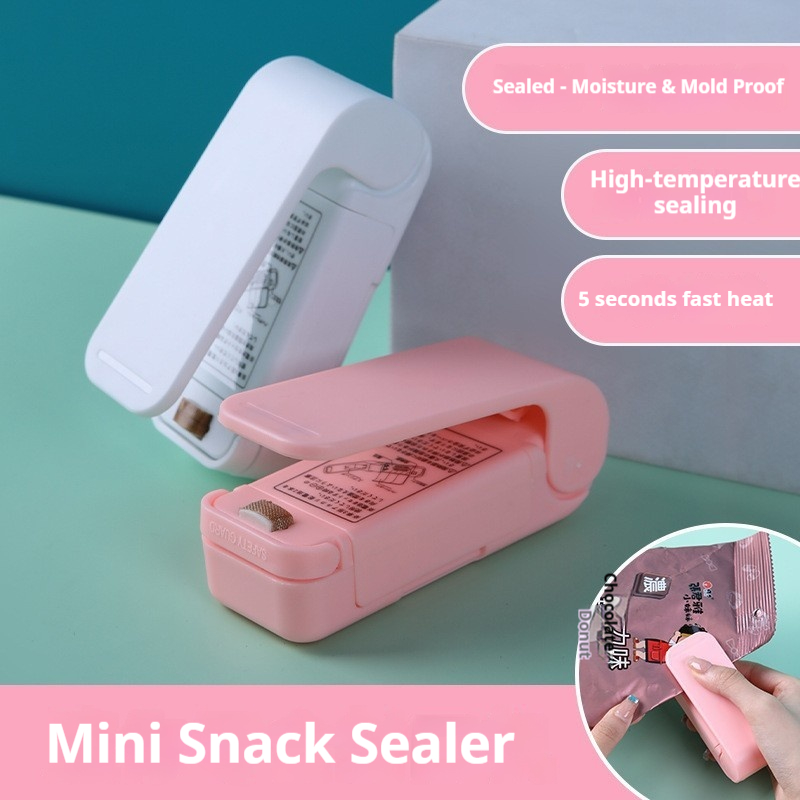 Food Snacks Packaging - Snack Sealing Machine Mini Plastic Sealing