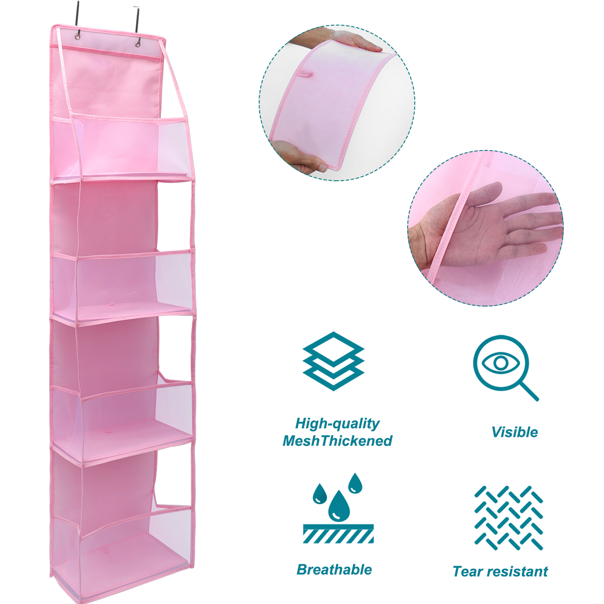4/6-Tier Hanging Storage Bag F - Food Snacks Packaging 评论和价格