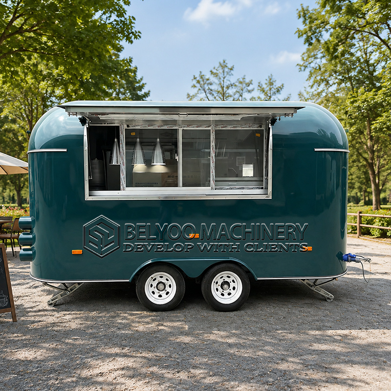 Belyoo Commercial Food Trailer - Food Snacks In Usa 评论和价格