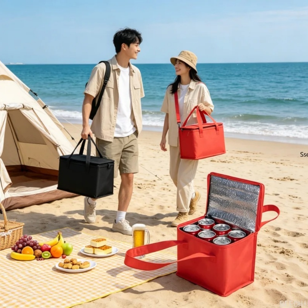 Portable Lunch Cooler Bag Fold - Food Snacks Delivery 评论和价格