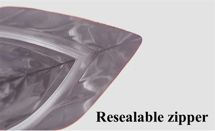 Flat Resealable Aluminum Foil  - Food Snacks Logos 评论和价格