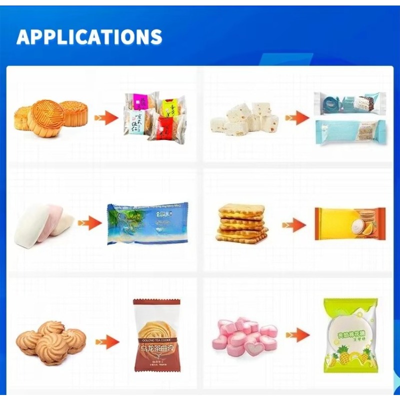 Automatic Pillow Type Packing  - Food Snacks Packaging 评论和价格