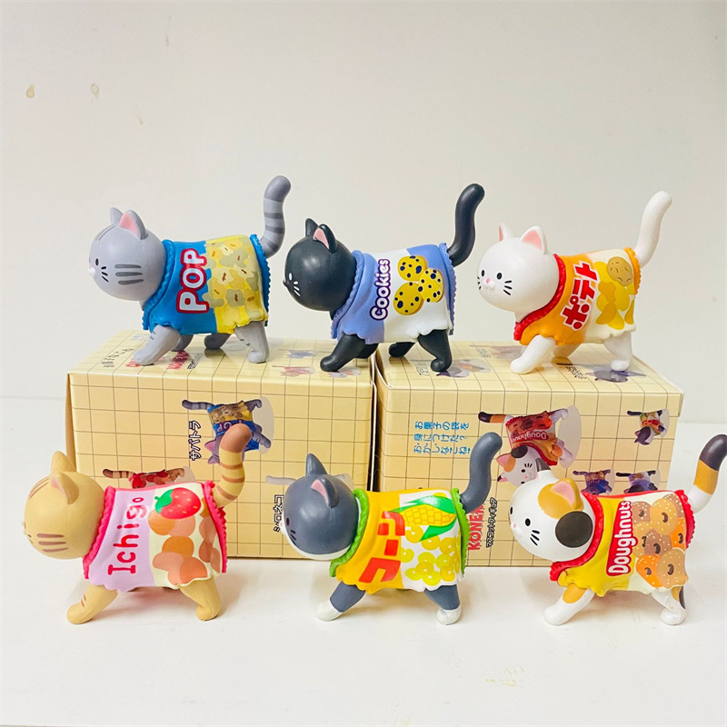 Cute Cat Blind Box Wearing Can - Food Snacks Packaging 评论和价格