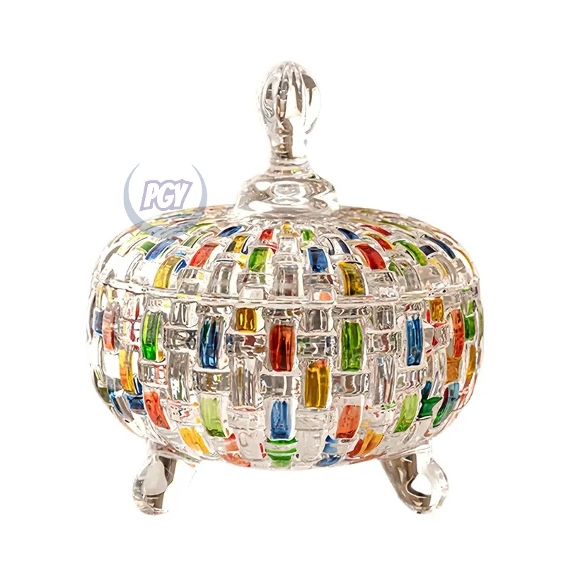 Nordic Glass Candy Jar with Li - Dried Fruit Mix 评论和价格