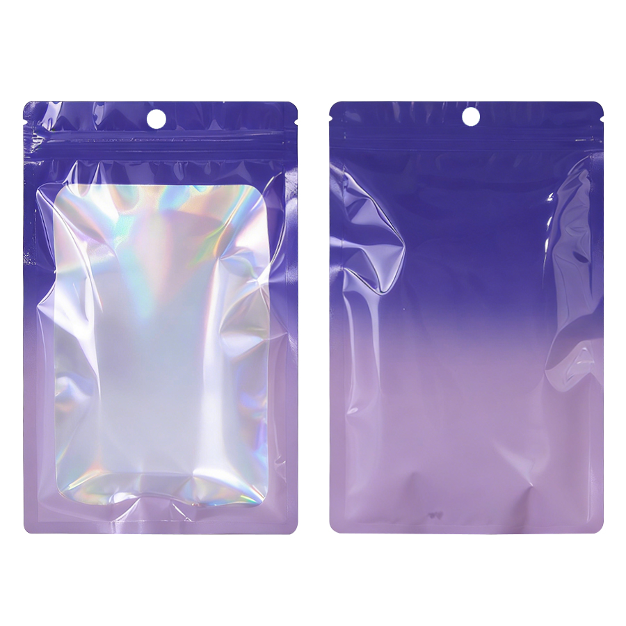 Holographic Color Square Zippe - Food Snacks In Usa 评论和价格