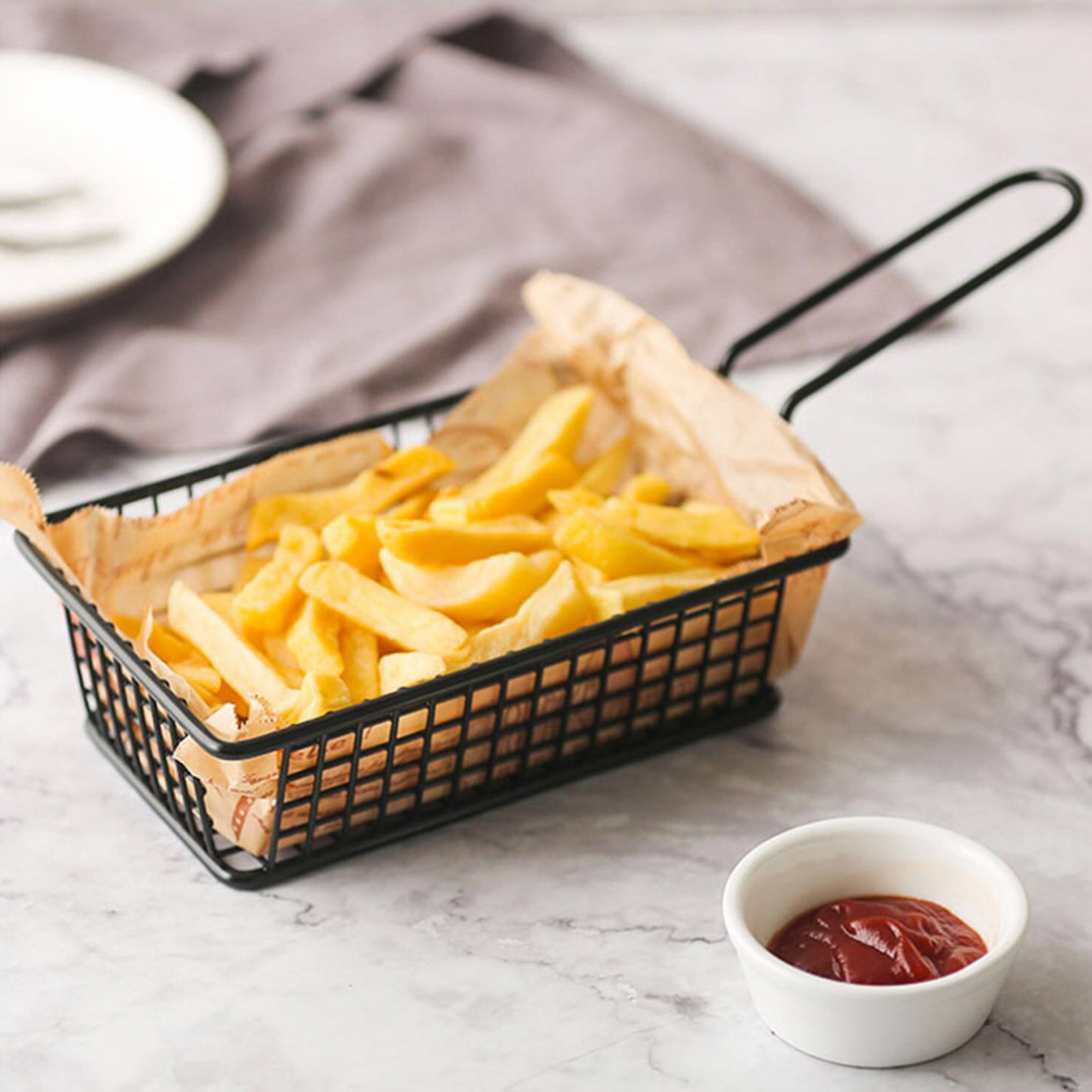 French Fries Basket High Quali - Food Snacks High In Iron 评论和价格