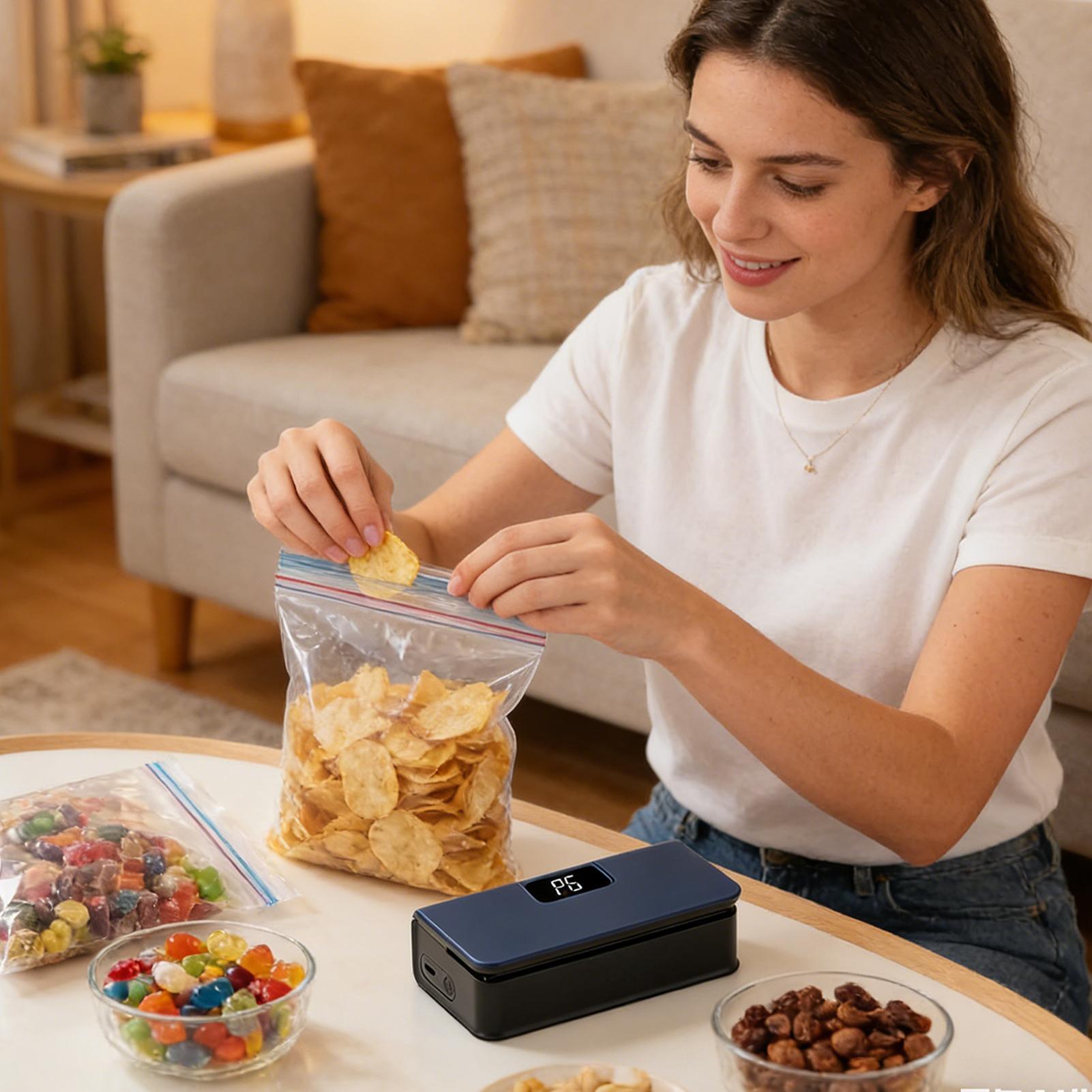Magnetic Bag Sealing Machine 6 - Food Snacks Packaging 评论和价格