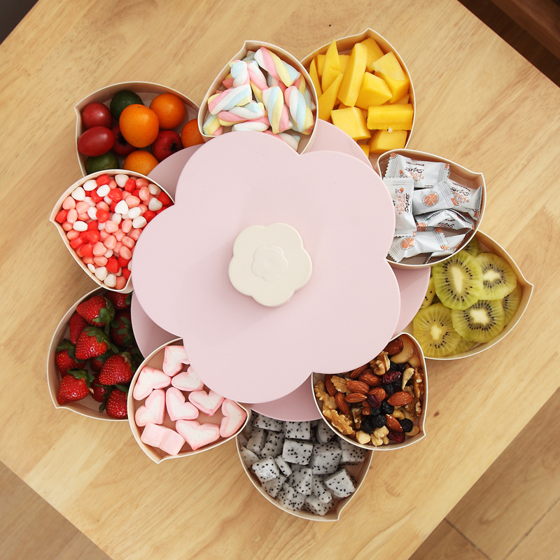 Funny Double Deck Rotary Stora - Dried Fruit Mix 评论和价格
