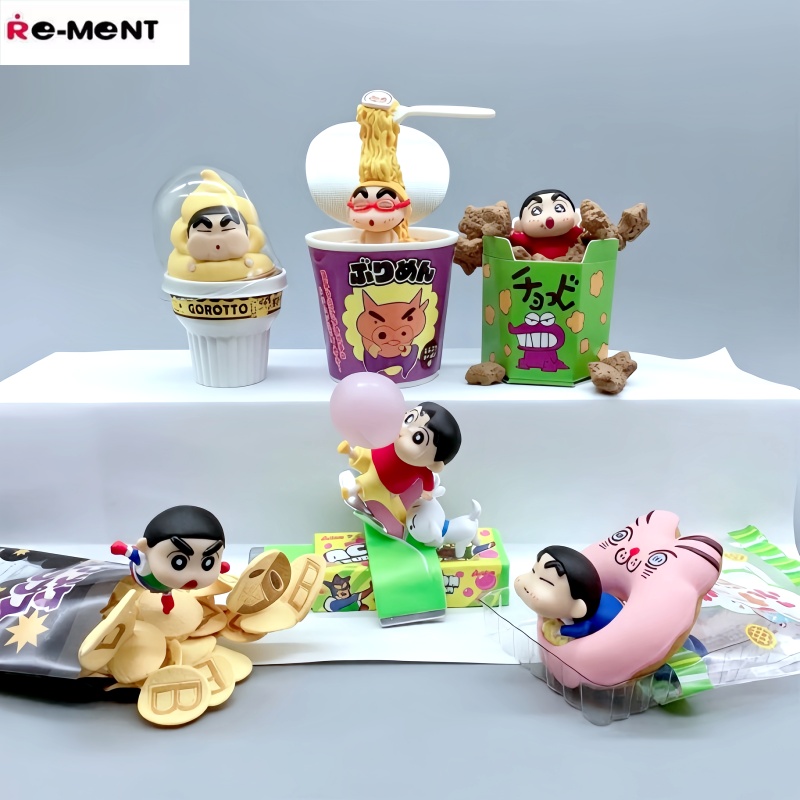 In Stock Re-ment Crayon Shin c - Food Snacks Packaging 评论和价格