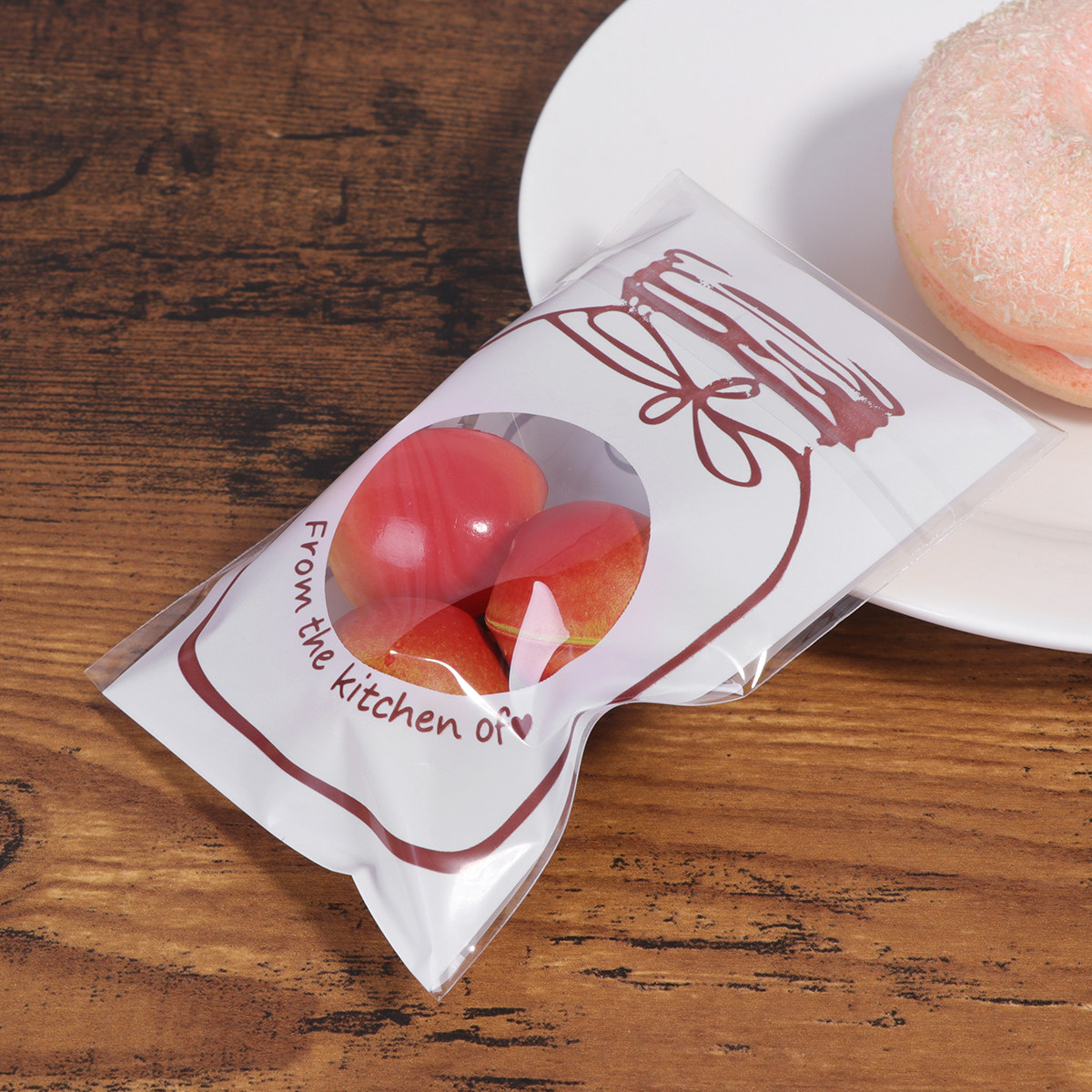 300Pcs Food Grade Plastic Bags - Food Snacks Packaging 评论和价格