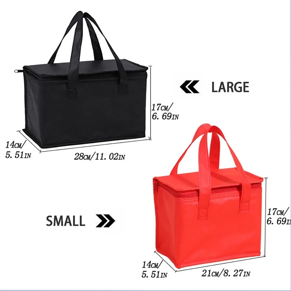 Portable Lunch Cooler Bag Insu - Food Snacks Delivery 评论和价格